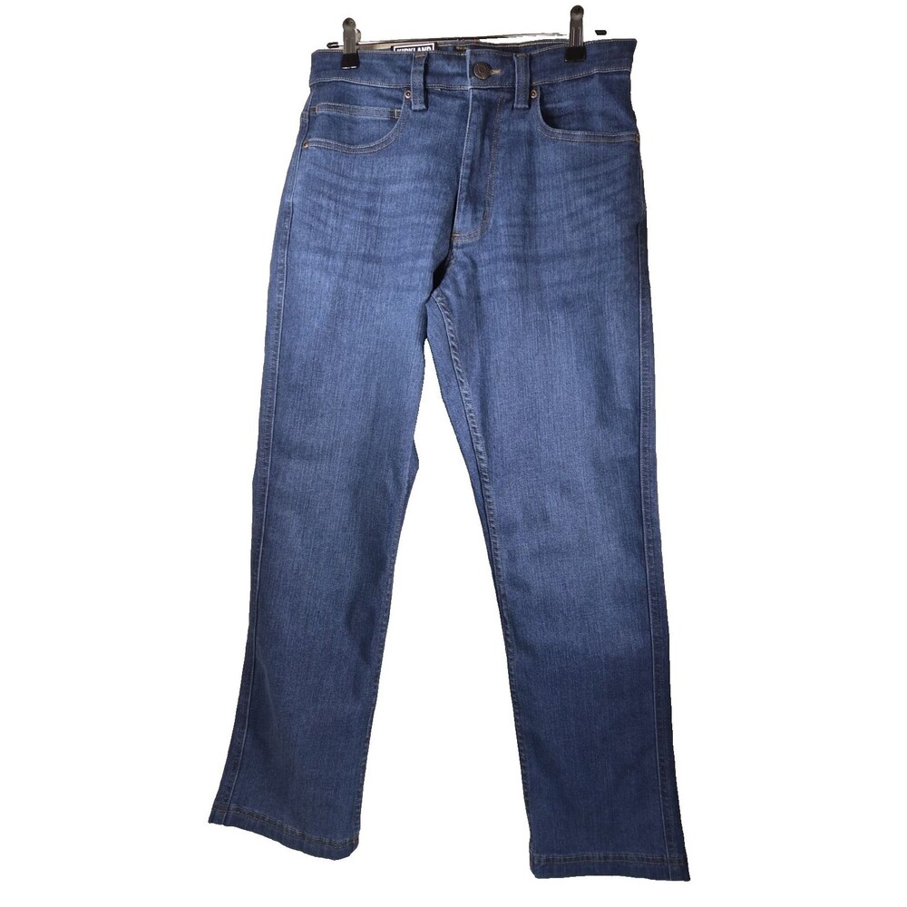 NWT Kirkland Signature Men's Comfort Stretch Straight Fit Jeans Blue 30x30